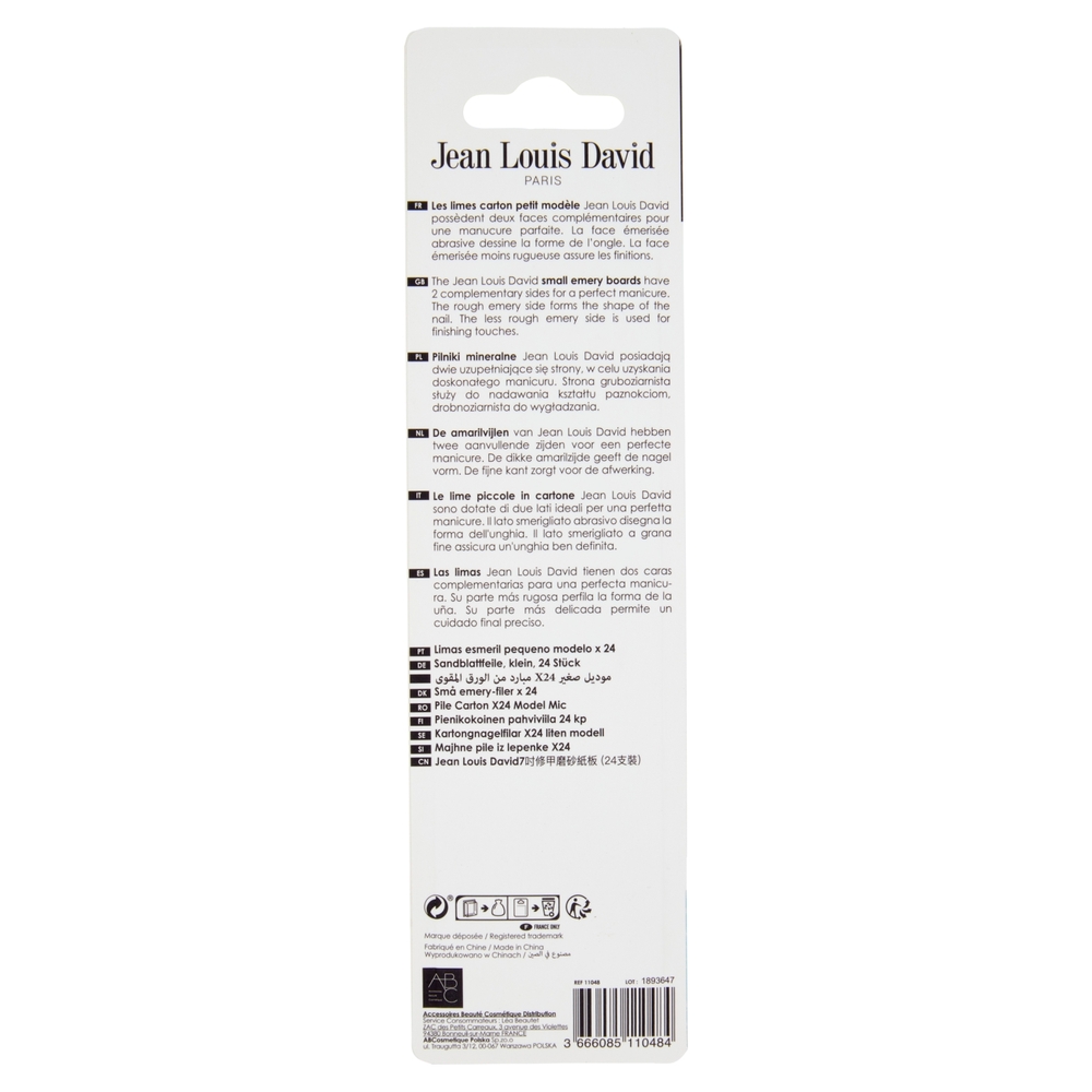 Jean Louis David Urban Care Lime Piccole in Cartone Intense #120/#150 24 pz